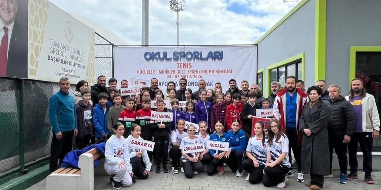 Okul Sporları Tenis Grup Birinciliği Müsabakaları başladı