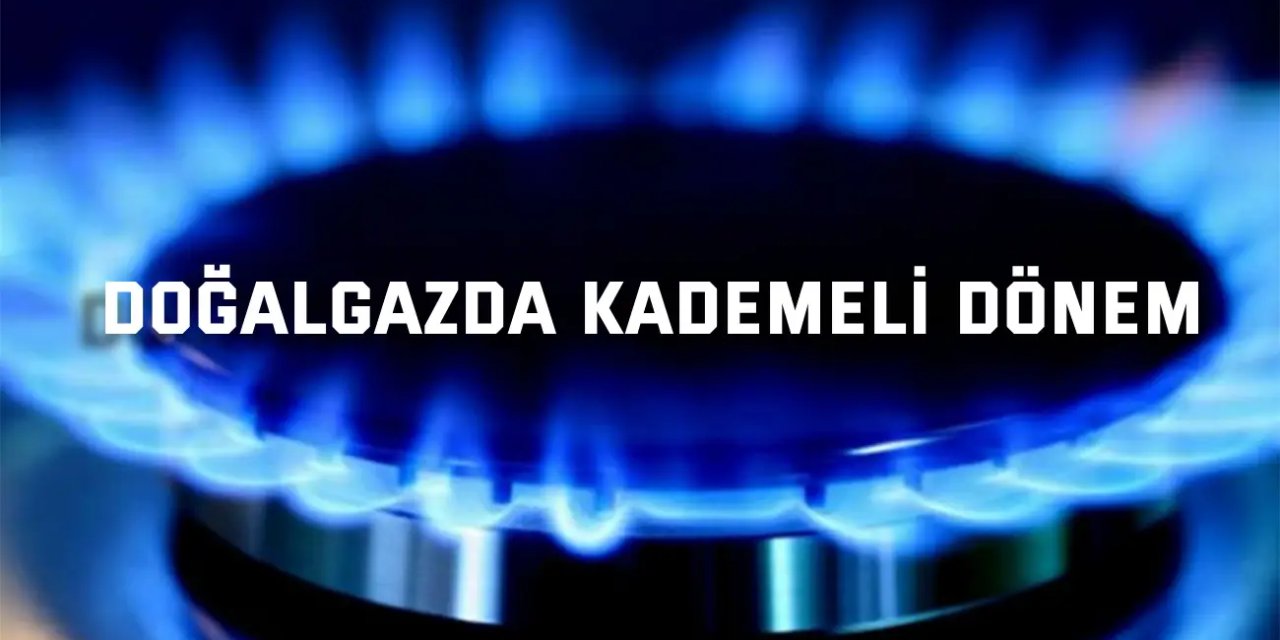Doğalgazda Kademeli Dönem