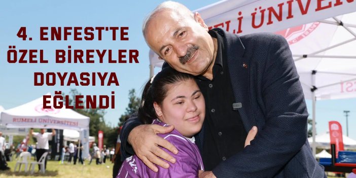 4. Enfest'te Özel Bireyler Doyasıya Eğlendi