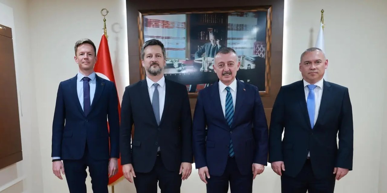 Macaristan Büyükelçisi Matis, Büyükakın’a konuk oldu