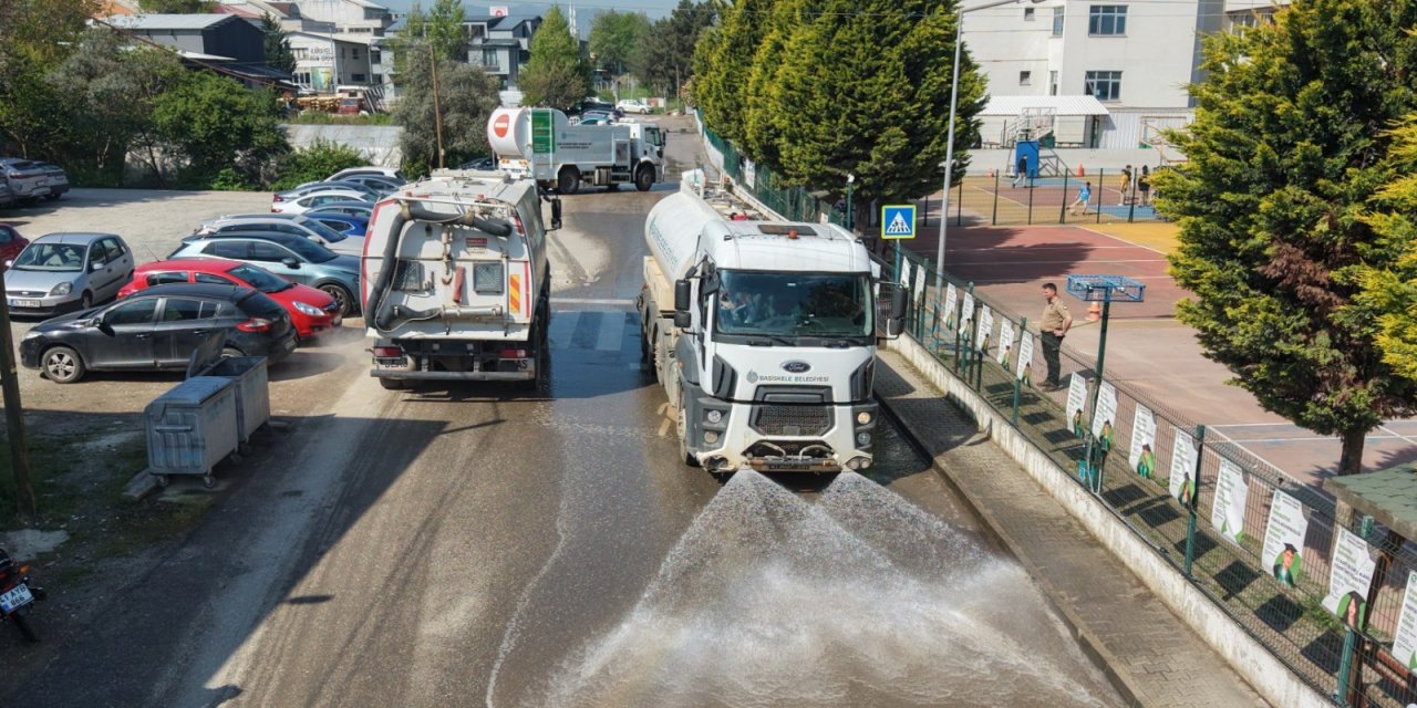 Başiskele köşe bucak temizleniyor