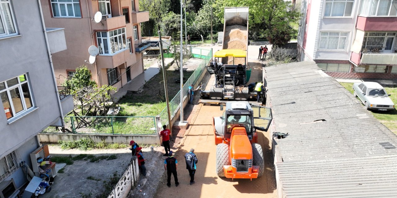 Körfez’de 22 kilometrelik üstyapı çalışması