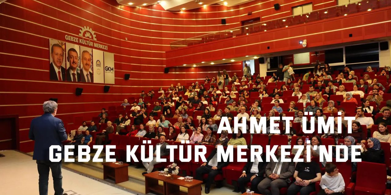 Ahmet Ümit Gebze Kültür Merkezi’nde