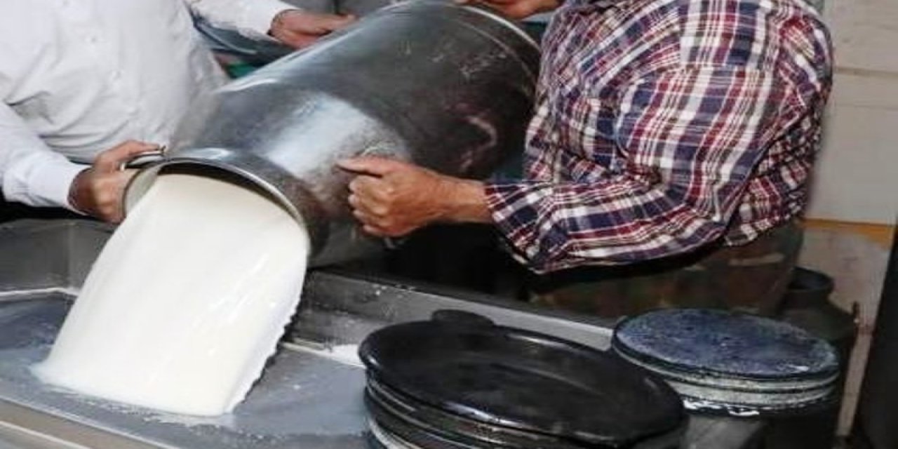 Ticari süt işletmelerince 1 milyon   7 bin 179 ton inek sütü toplandı
