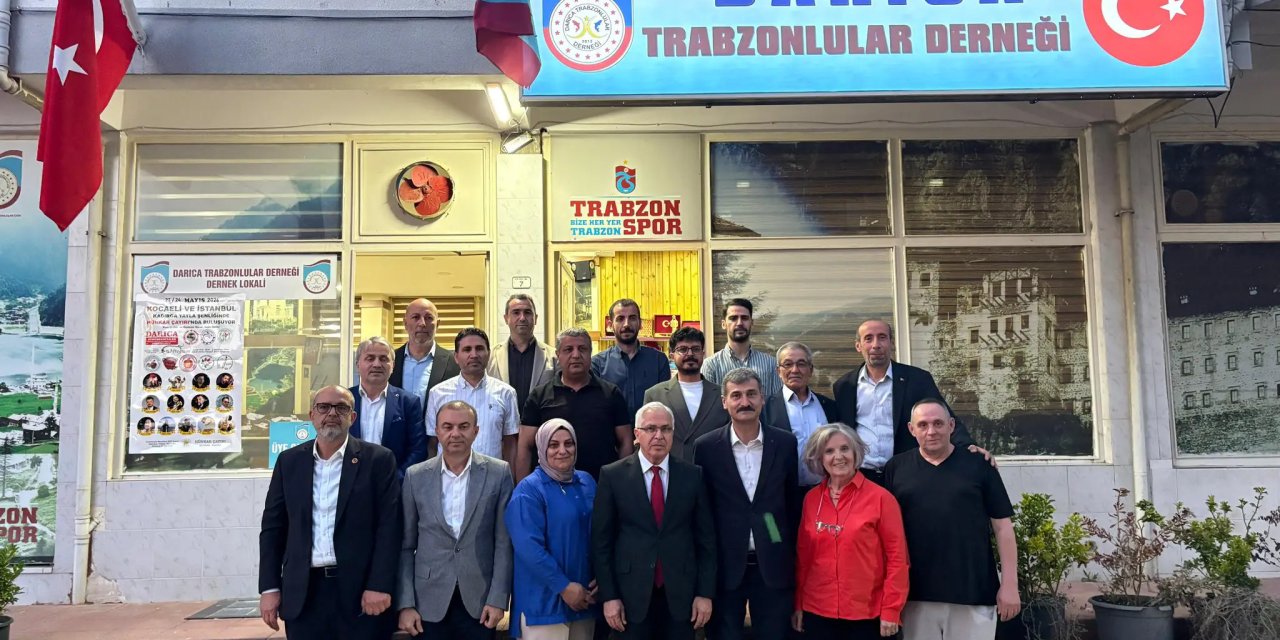 Kaymakam Dönmez’den  Trabzonlular Derneği’ne Ziyaret