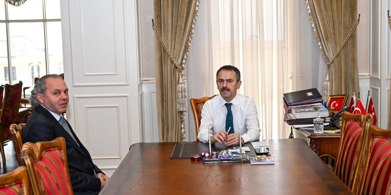 Vali İlhami Aktaş'a Ziyaret