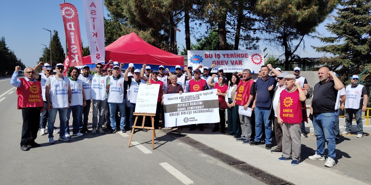 EMEP'ten P&G işçilerine ziyaret