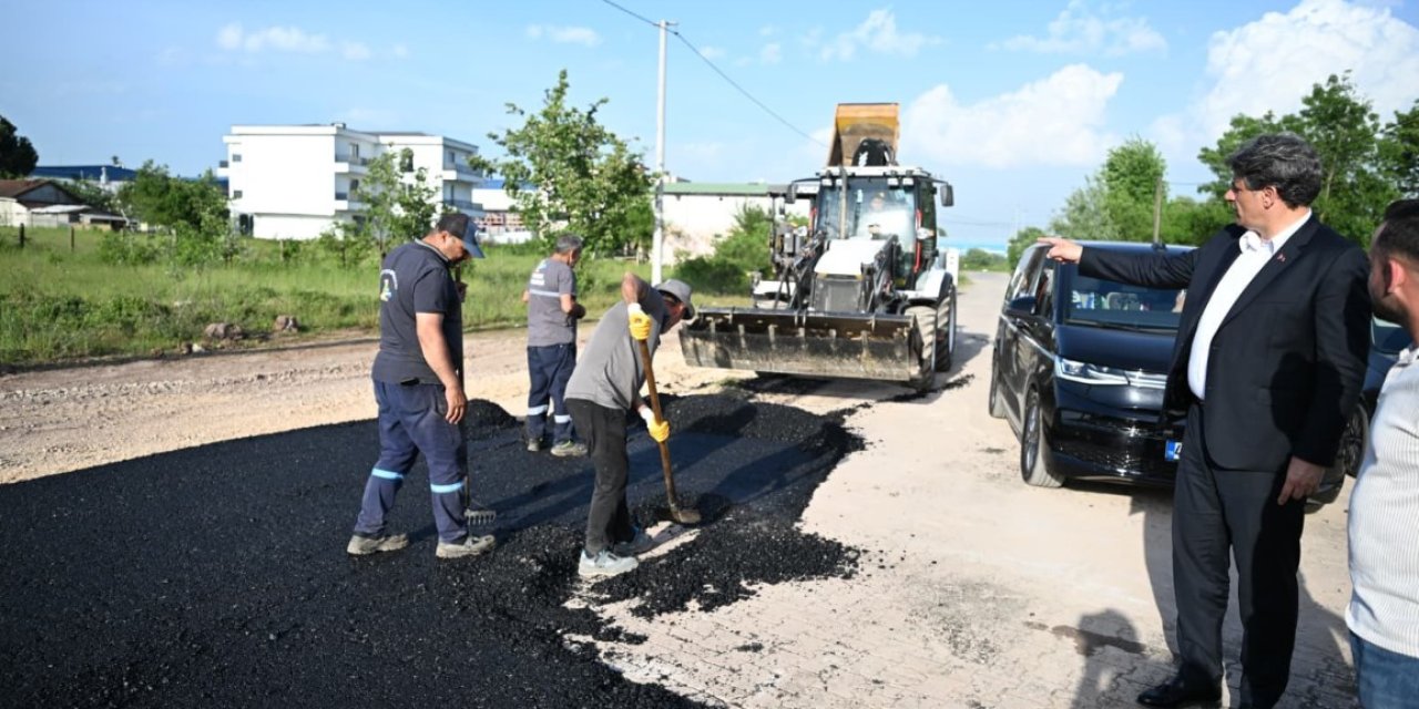 Kartepe’de Asfalt Mesaisi Sürüyor