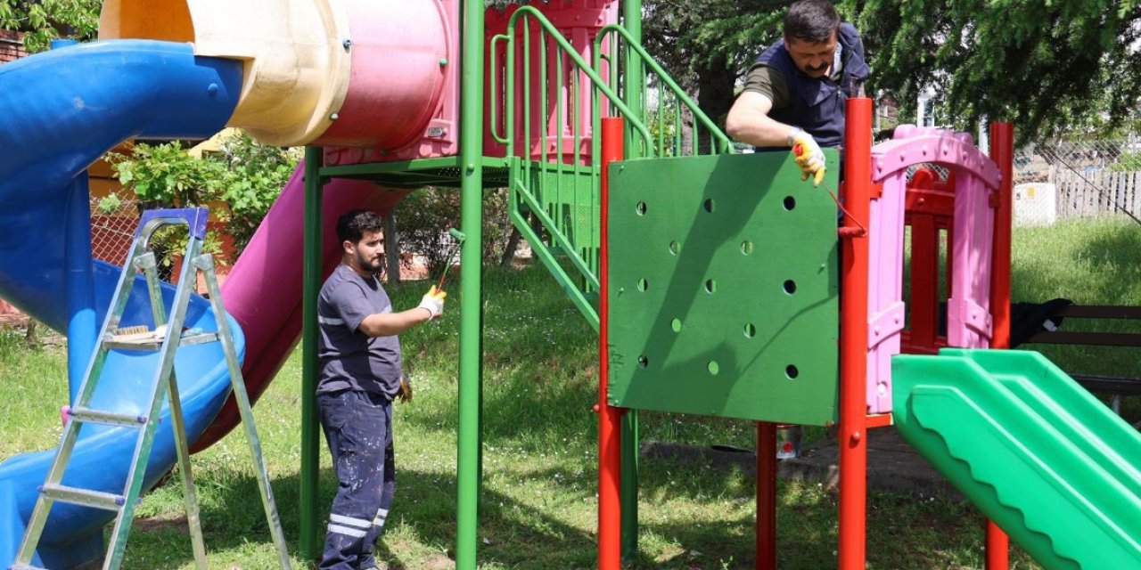 Parklar Yenileniyor