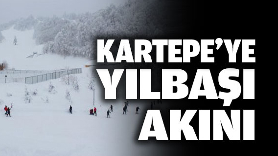 Kartepe'ye yılbaşı akını