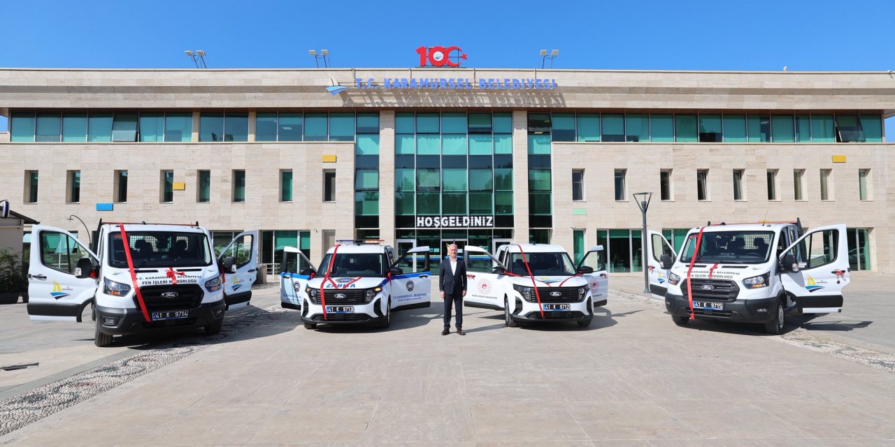 Karamürsel Belediyesi  Araç Filosunu Güçlendiriyor
