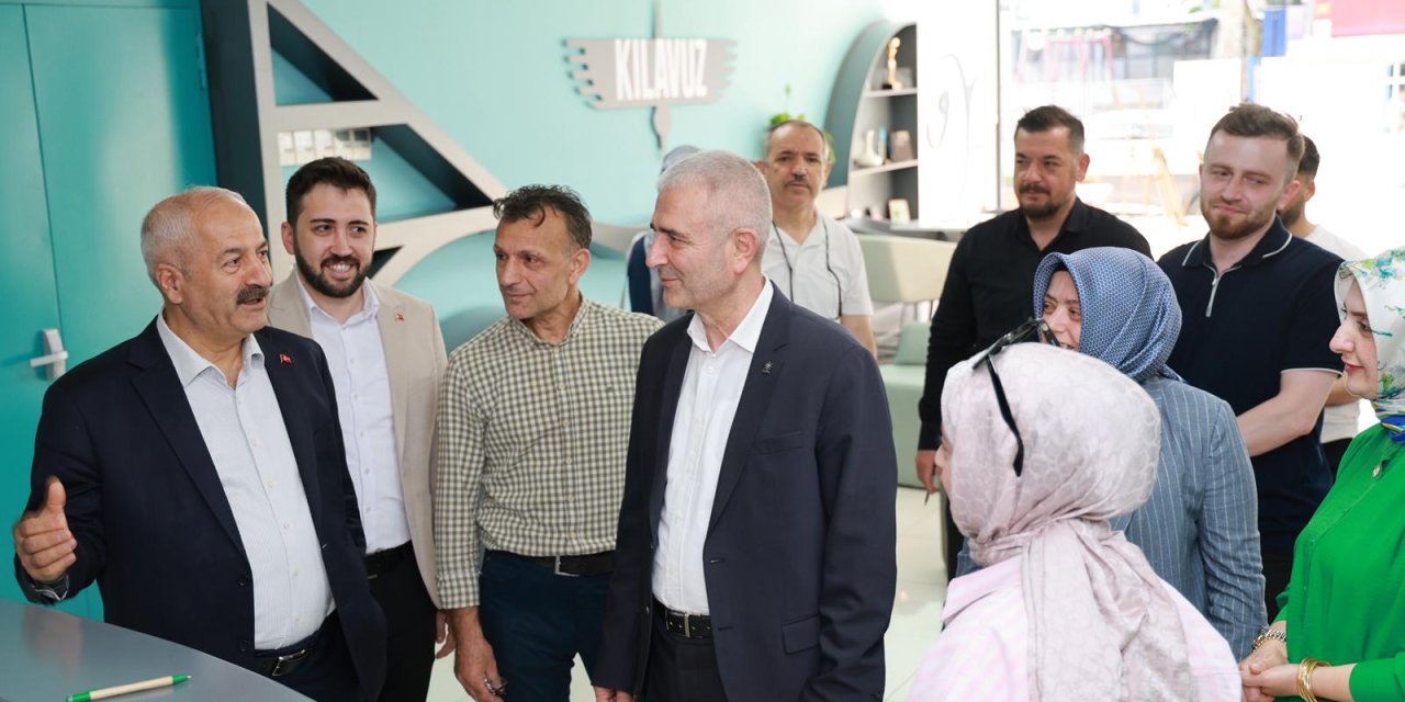 Büyükgöz Esnafla Buluştu