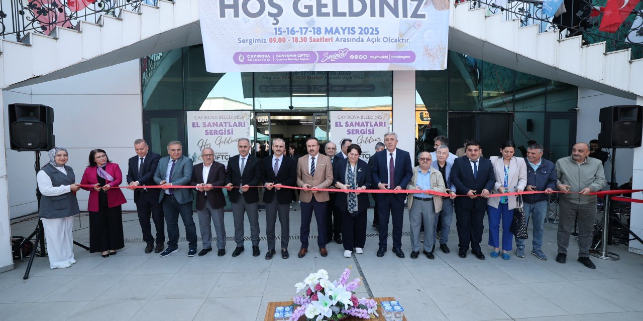 Çayırova’da El Sanatları  Sergisi ziyarete açılıyor