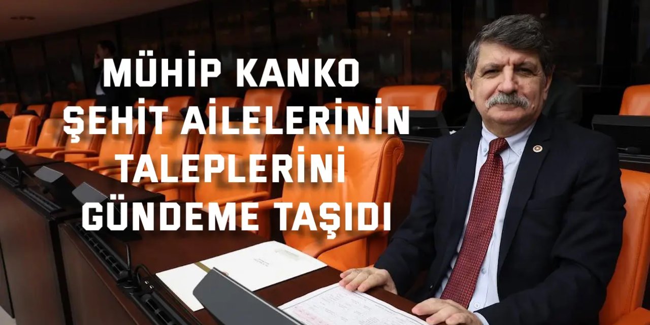 Mühip Kanko Şehit Ailelerinin Taleplerini Gündeme Taşıdı