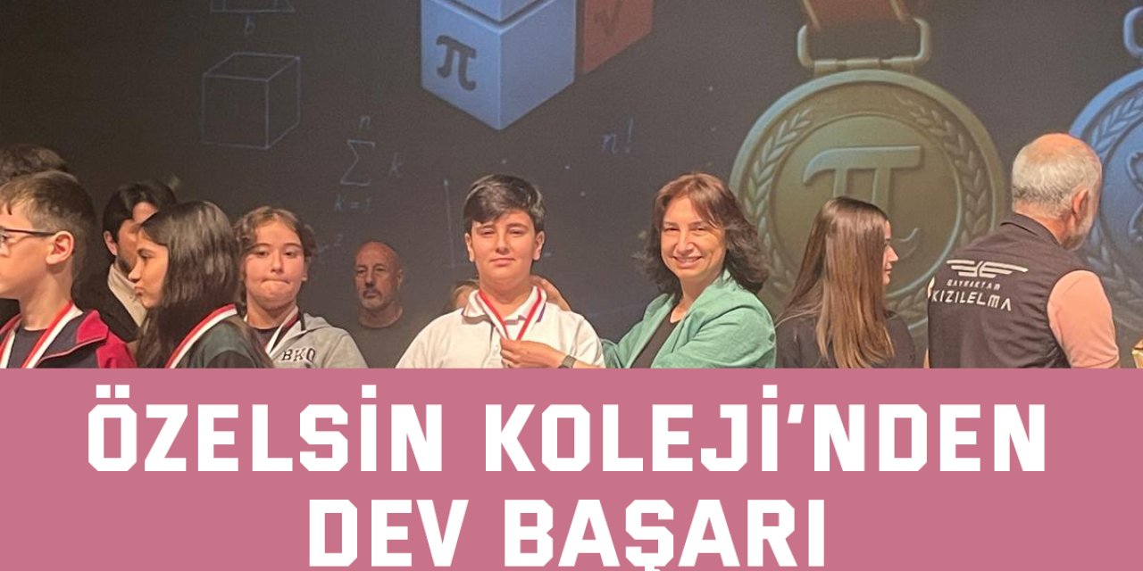 Özelsin Koleji’nden Dev Başarı