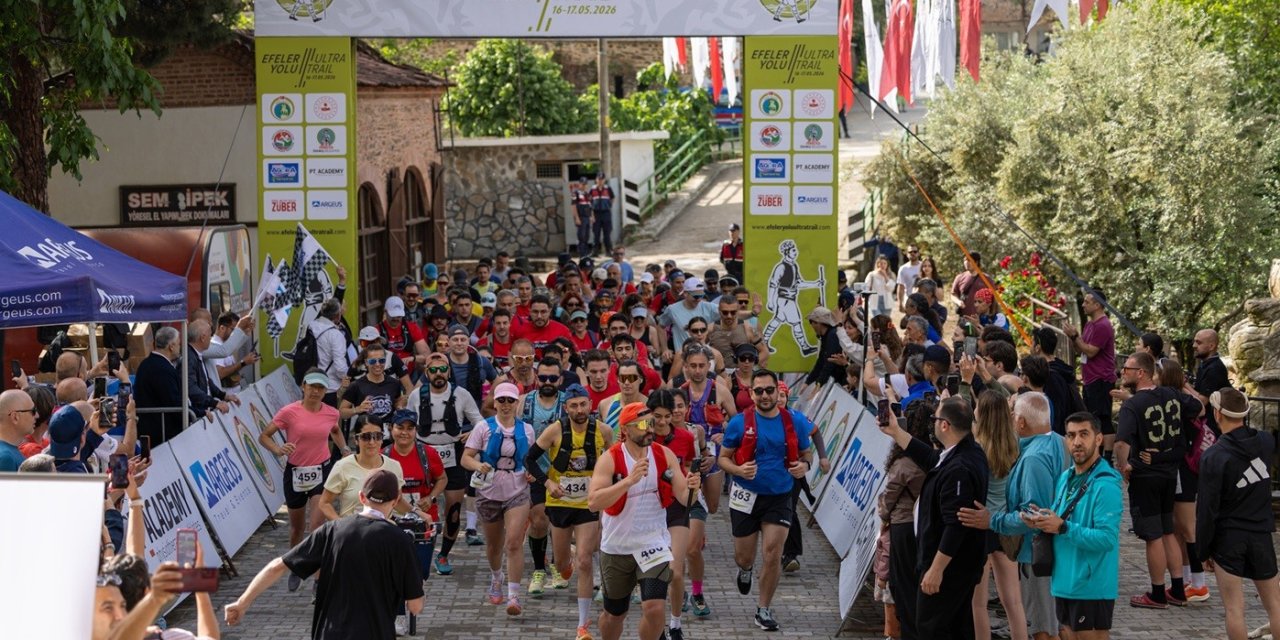 Efeler Yolu Ultra Trail’de  madalyalar sahiplerini buldu