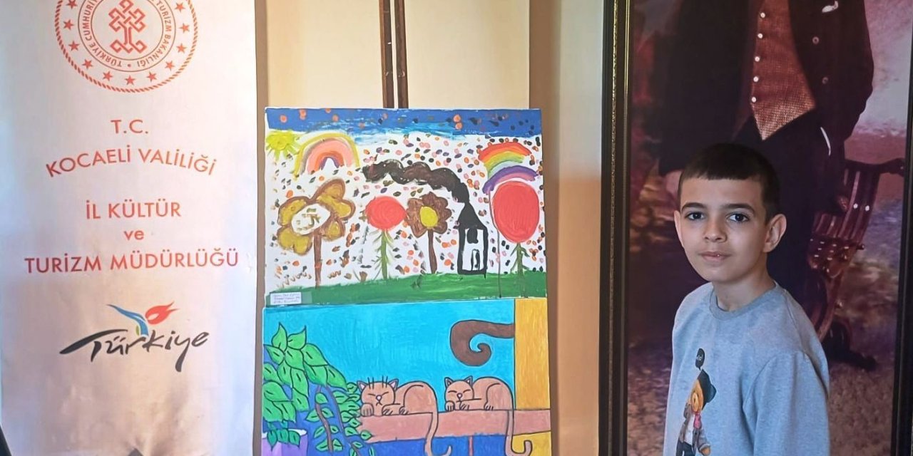 Özel sporcu Salih,  yeteneğini konuşturdu
