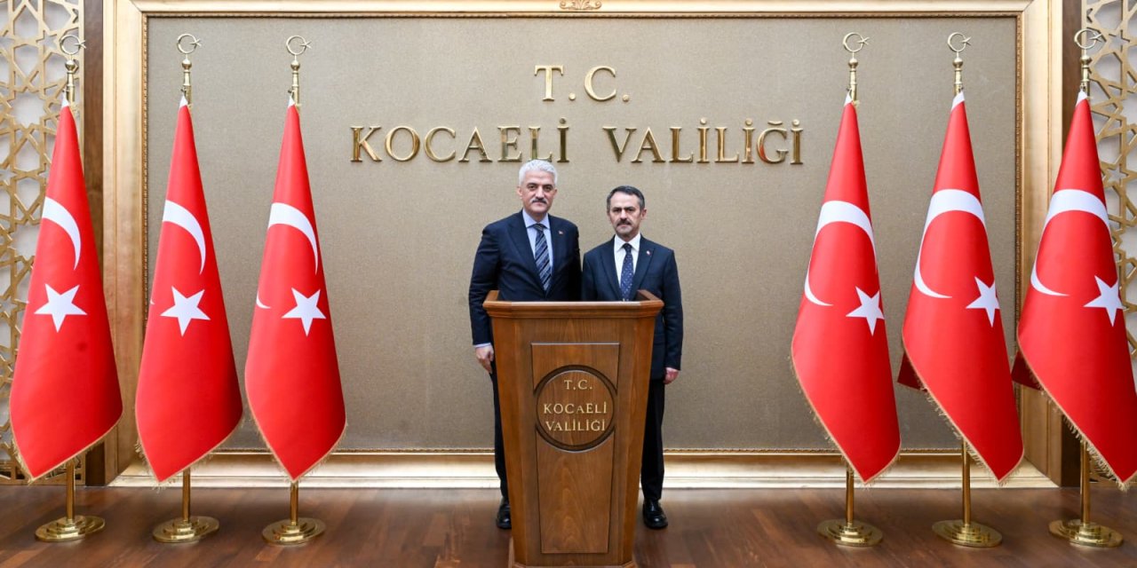 Düzce Valisi Mehmet Makas,  Vali İlhami Aktaş’ı Ziyaret Etti