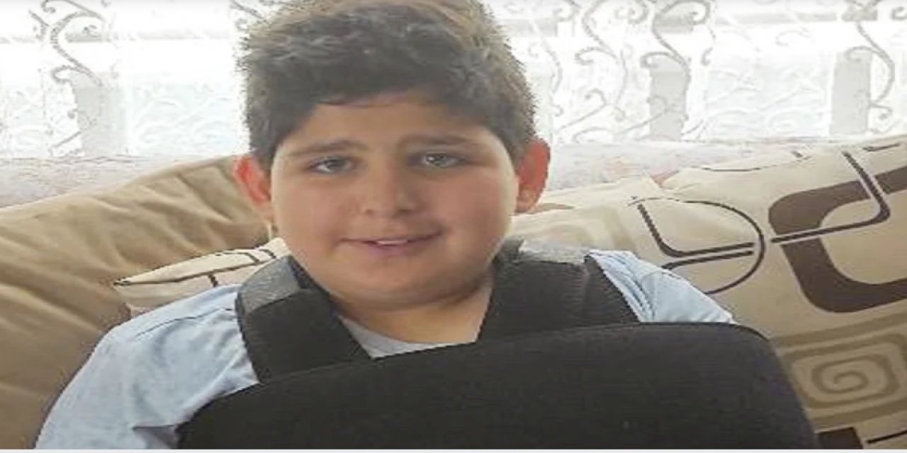 Kaydıraktan kayarken kolunu kırdı!