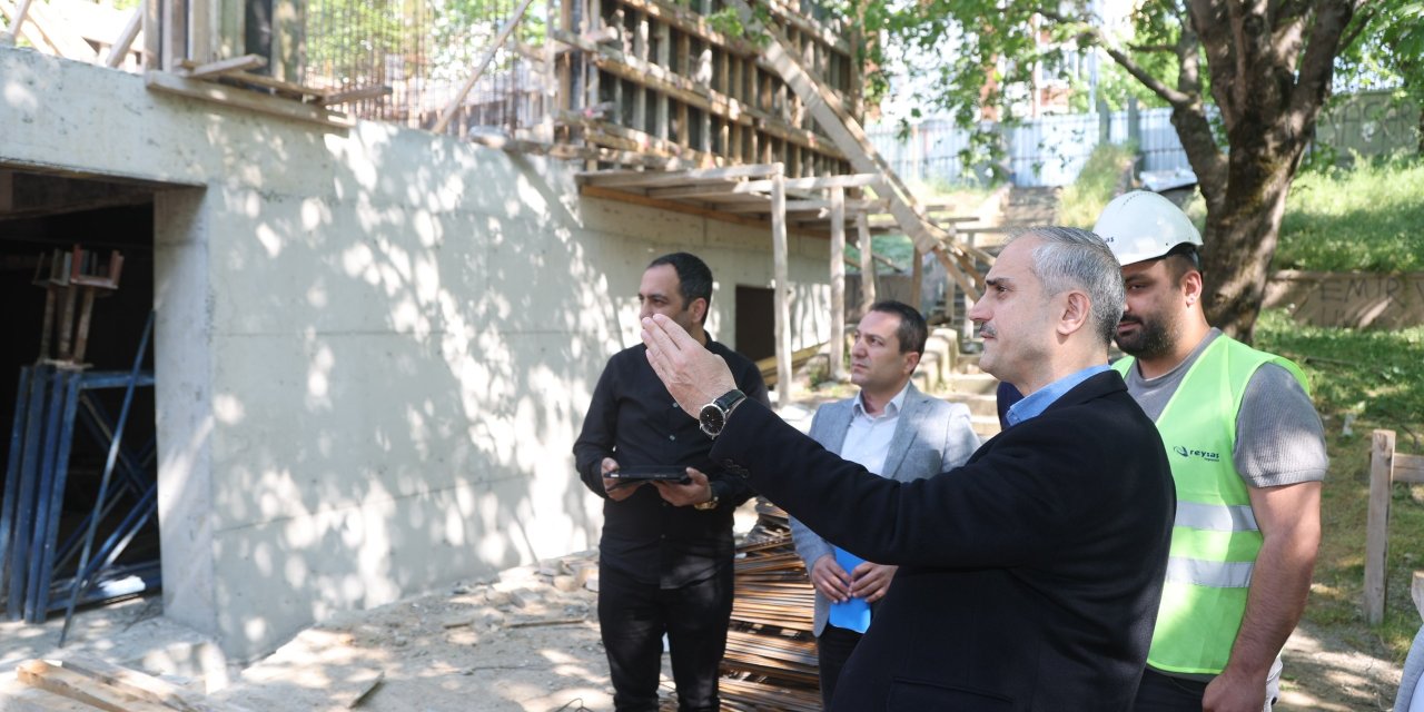 Yeni aile sağlığı merkezi ve bilgi evi  projesinde çalışmalar son sürat