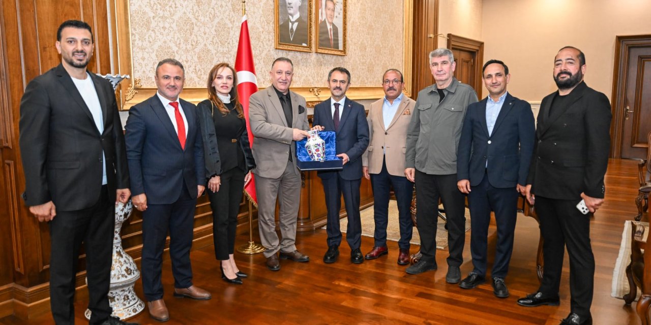 Vali İlhami Aktaş’a Ziyaret