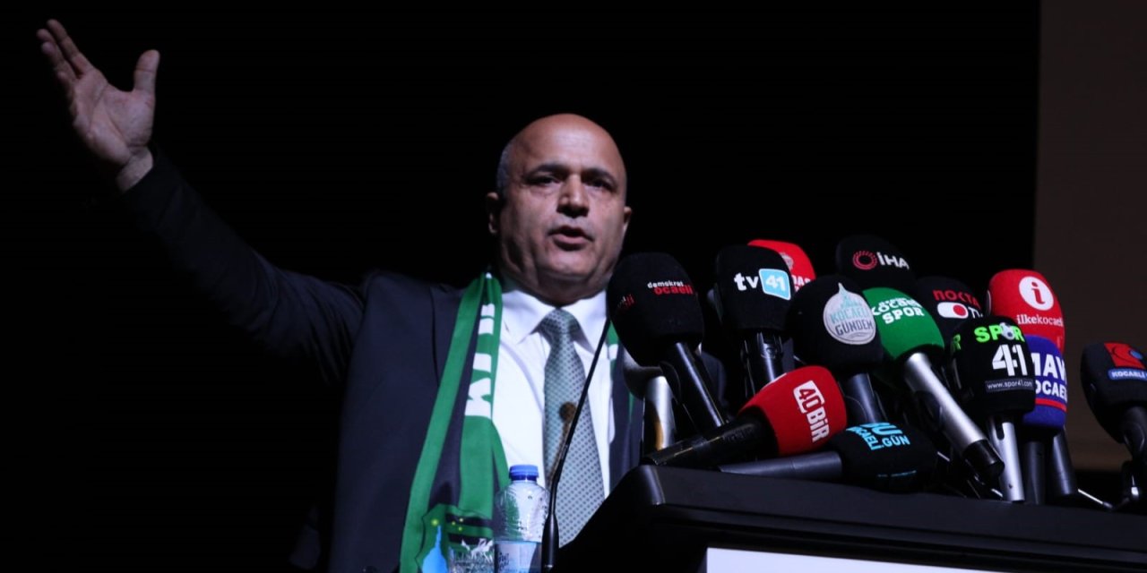 Kocaelispor'da Recep Durul yeniden başkan seçildi