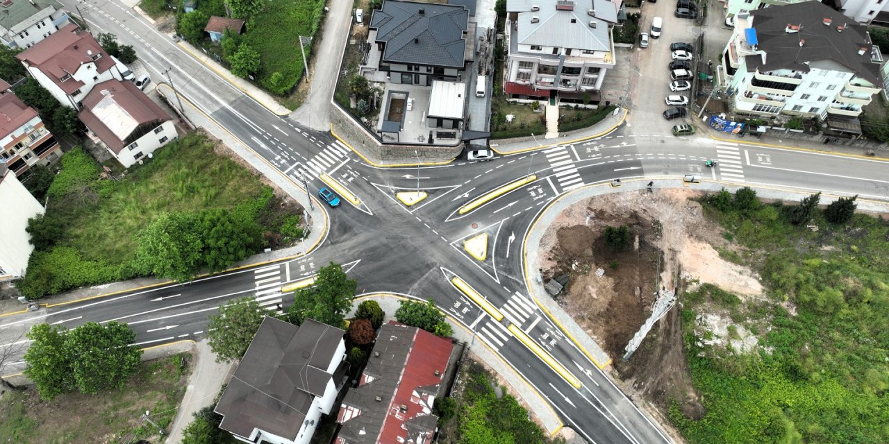 Başiskele’de modern kavşak hizmete açıldı