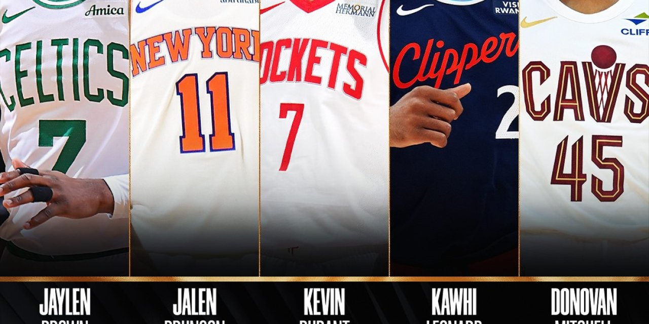 NBA'de sezonun en iyi 5'leri açıklandı