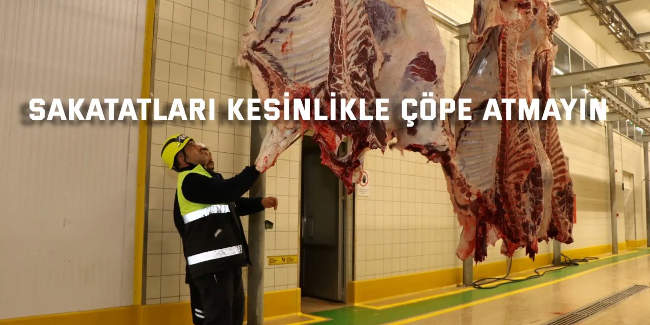 Sakatatları kesinlikle çöpe atmayın