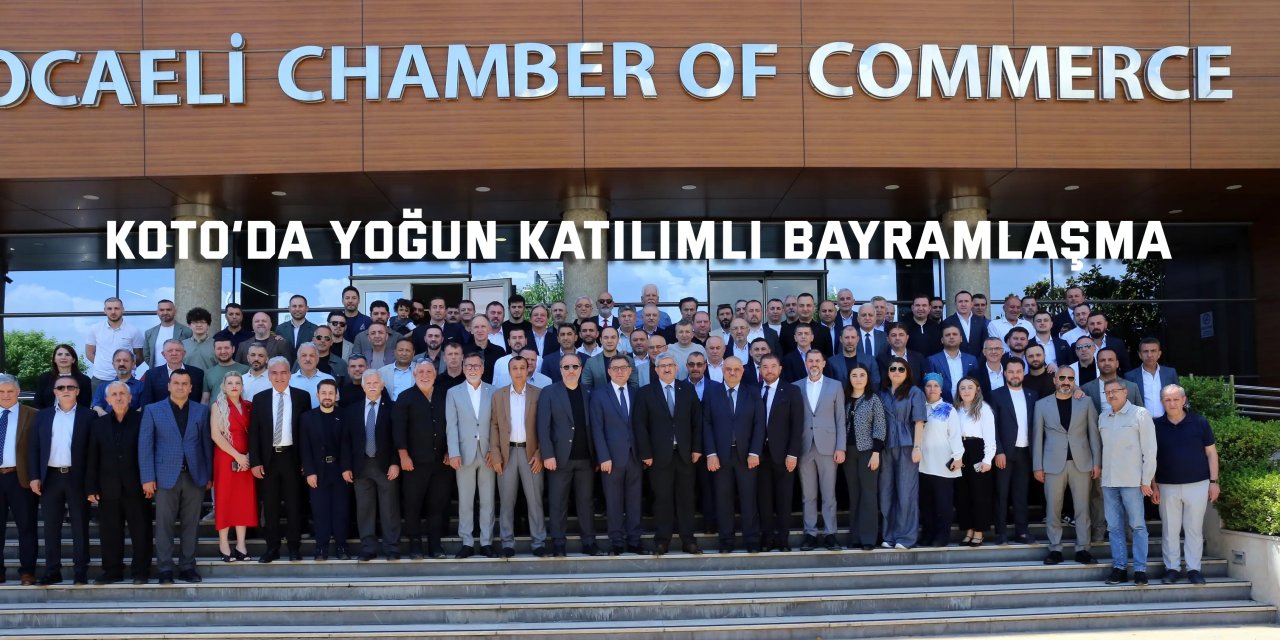KOTO’da yoğun katılımlı bayramlaşma