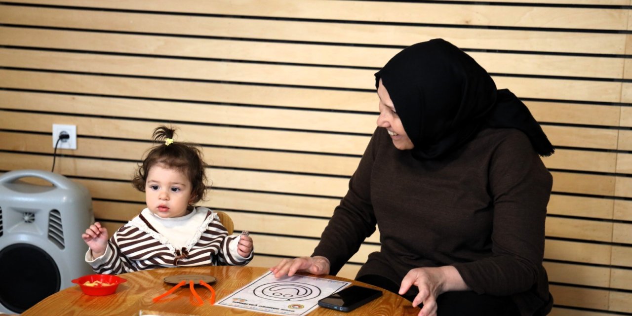 "Ebeveynli Oyun Grubu" projesine ailelerden yoğun ilgi