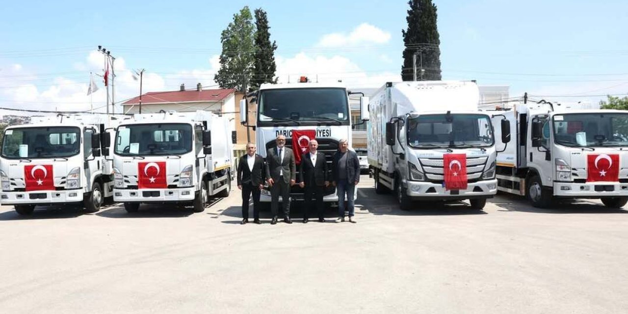 Darıca'ya 5 Yeni Hizmet Aracı