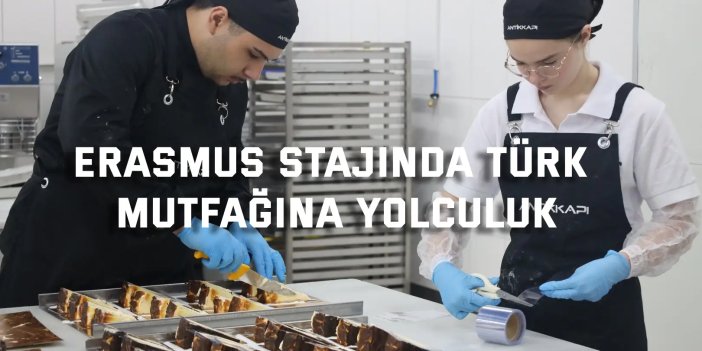 Hollandalı öğrenciler Antikkapı’da çok şey öğrendi