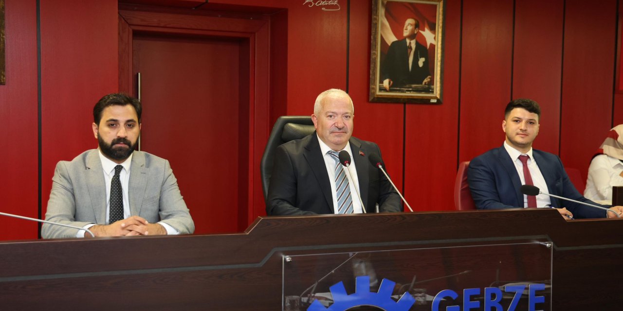 Gebze Belediyesi Haziran Ayı Meclisi Toplandı