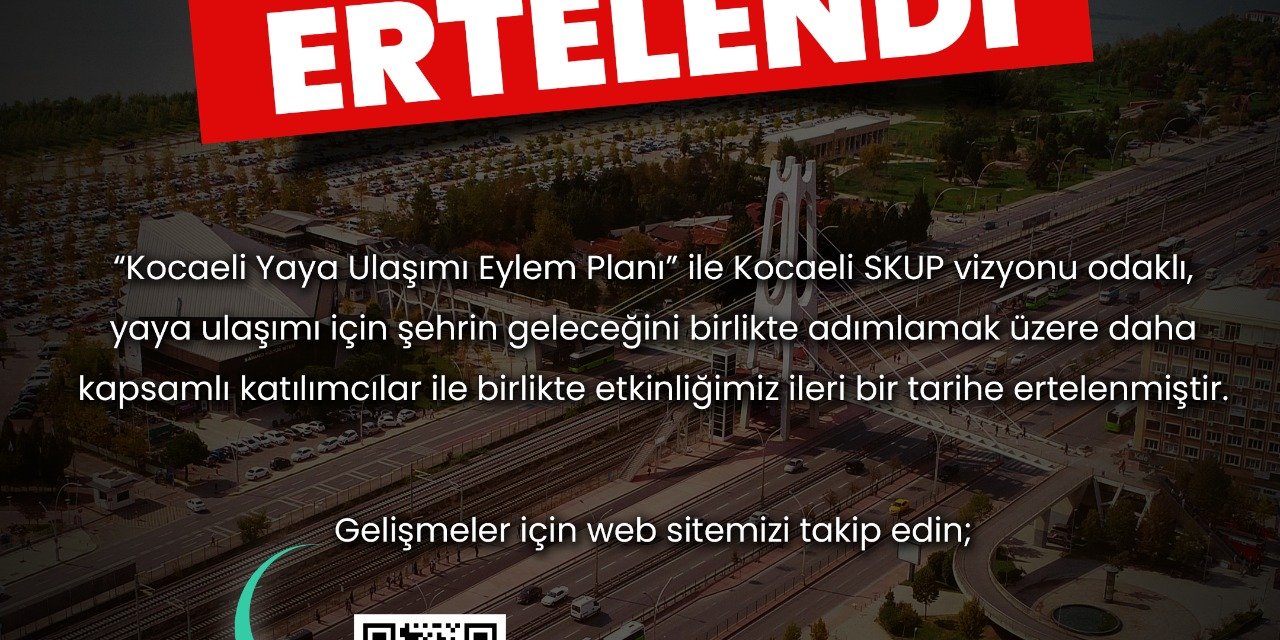 Yayathon ileri bir tarihe ertelendi