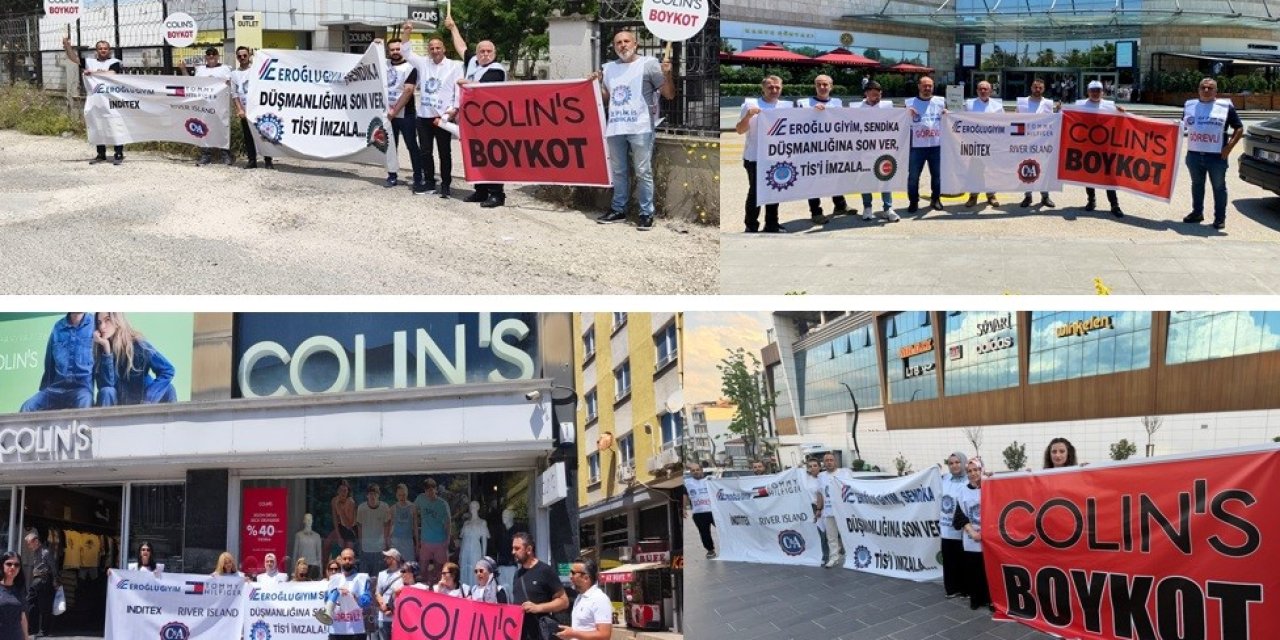 Öz İplik İş Sendikası 36 gündür grevde