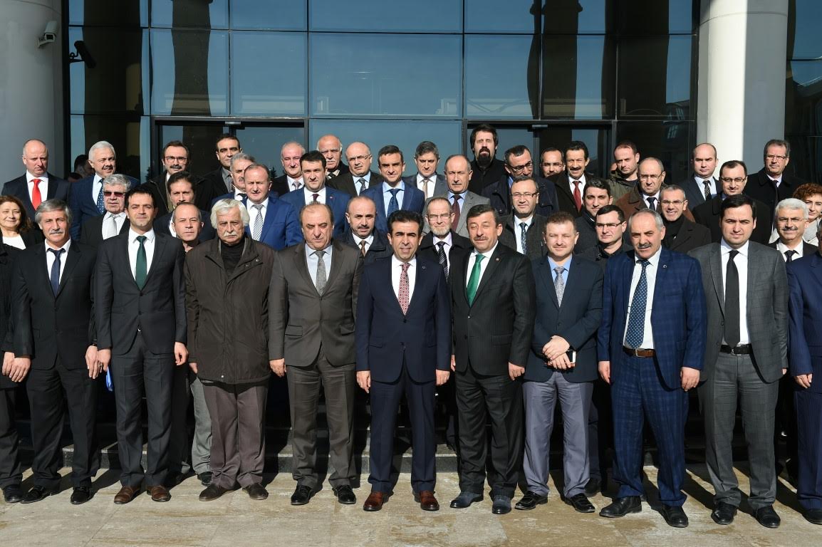 Darıca muhtarları ile buluştu 