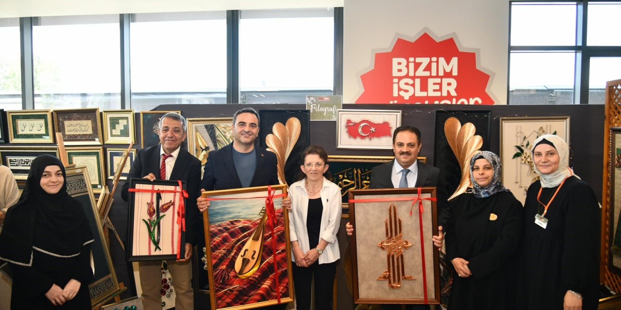 BAŞ-MEK'te emek  ve üretim sergilendi