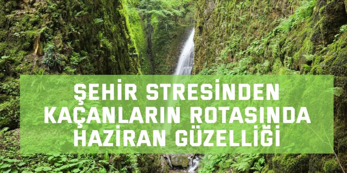 Şehir stresinden kaçanların rotasında haziran güzelliği