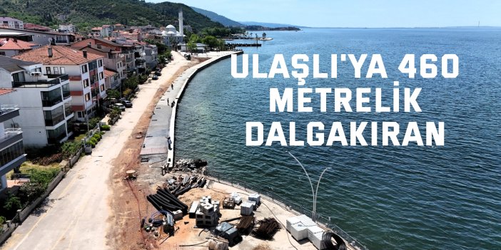 Ulaşlı'ya 460 metrelik dalgakıran