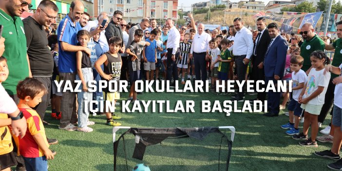 Geleceğin sporcuları Darıca’da yetişecek