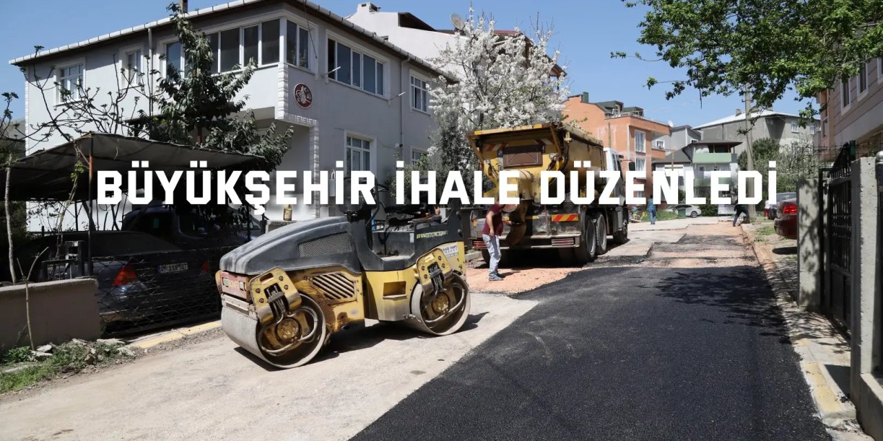 Büyükşehir ihale düzenledi