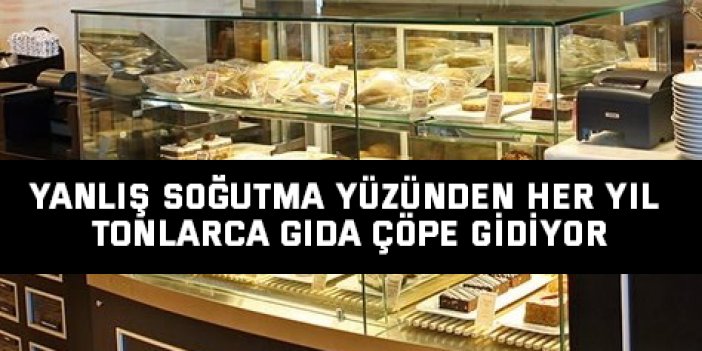 Yanlış soğutma yüzünden her yıl tonlarca gıda çöpe