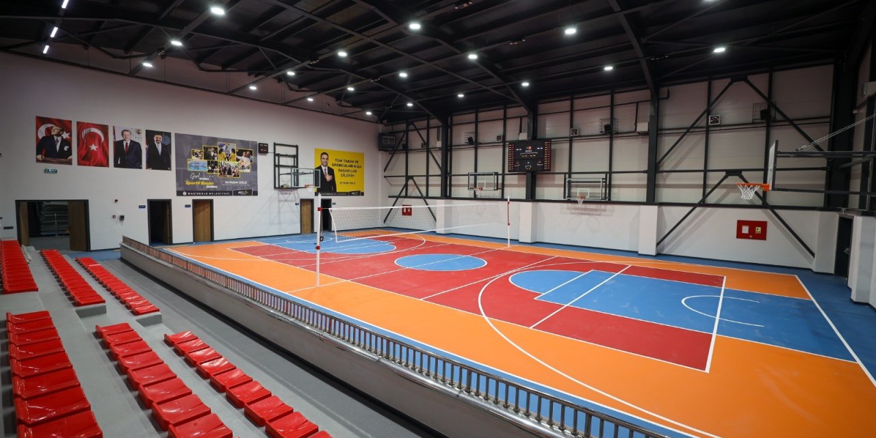 Yeni spor salonu açılış için gün sayıyor