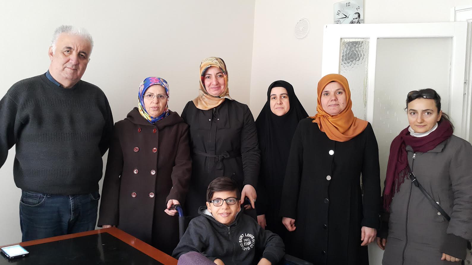 Saadetli kadınlardan dernek ziyareti 