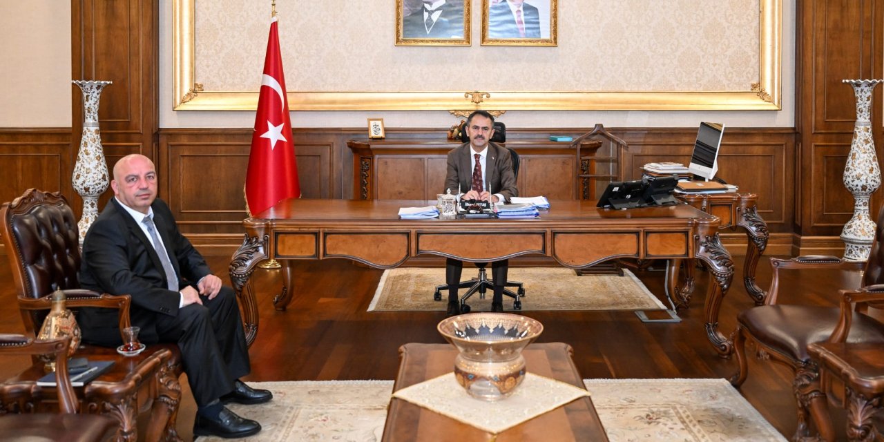 Vali İlhami Aktaş’ı Ziyaret Etti
