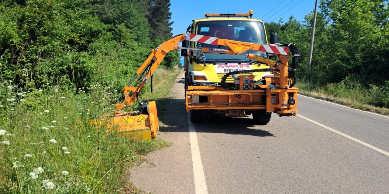Kandıra’da yollar yaz  sezonuna hazırlanıyor