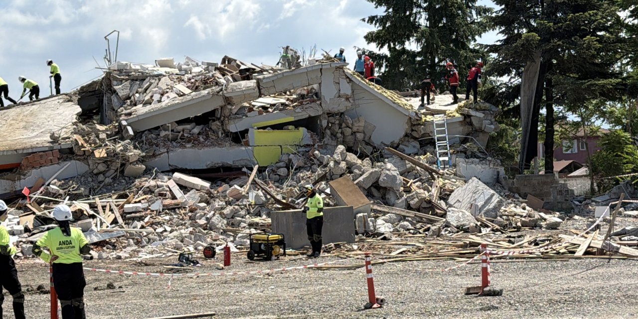 9 ilin katılımıyla bölgesel deprem tatbikatı