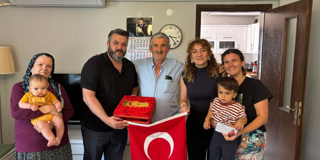 Gazilere ve ailelerine ziyaretler sürüyor