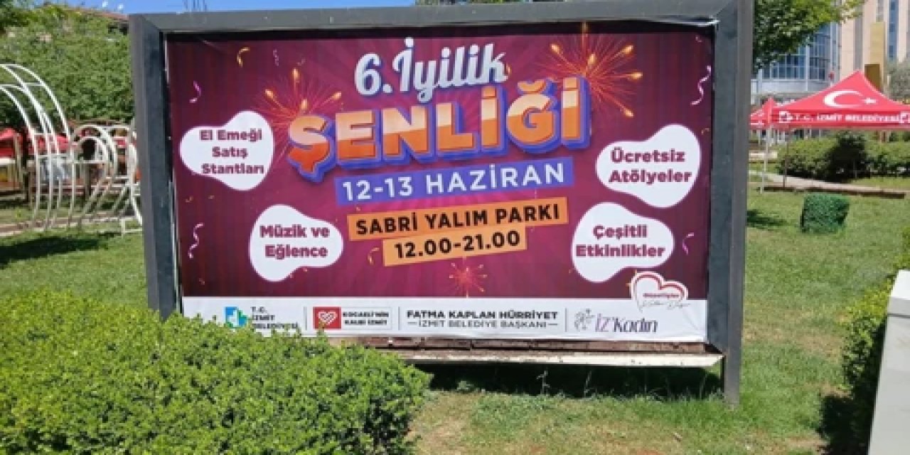 İzmit’te 6. İyilik Şenliği Başlıyor